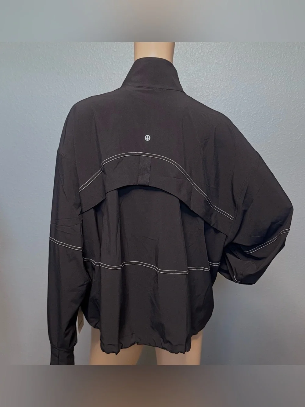 NWT Lululemon Define Oversized Black Zip Up Jacket (Swift) Size 8